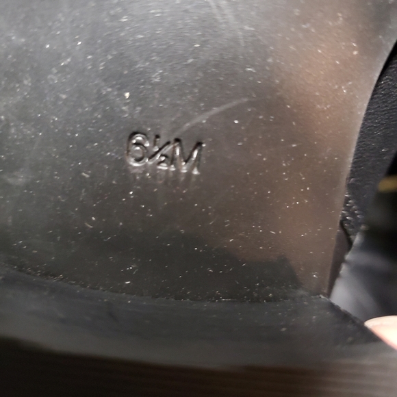 NEW Michael Kors Heather Black Leather Boots - Picture 7 of 14